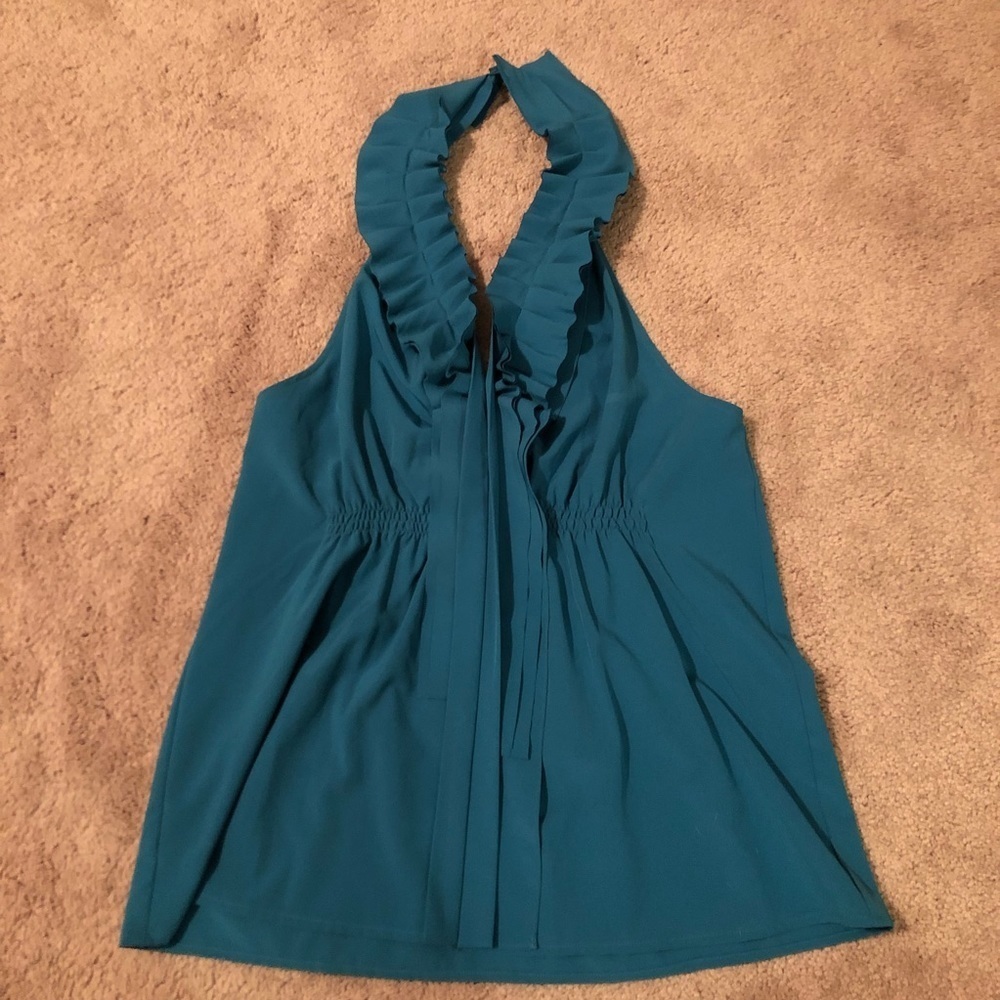 Ruffle Halter Top
